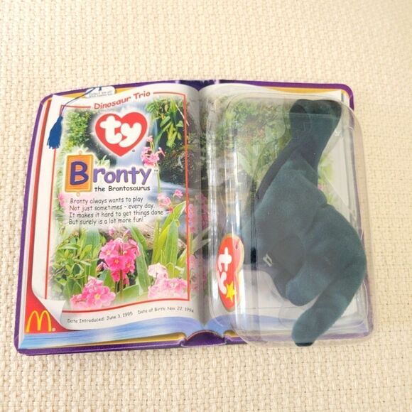 Single TY Dinosaur of Trio - Picture 4 of 8